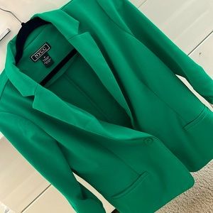 Green blazer